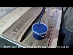 BPA Free Deep Pour Epoxy Resin Clear Casting Art การงานที่ยากลําบาก