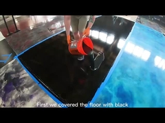 ไม่กลิ่นภาระหนัก Epoxy Resin ผิวเคลือบ 1 มม โลหะไดนัมิก