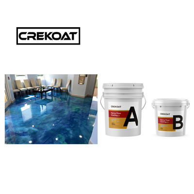 100% ผงแข็ง สร้างสูง โลหะ Epoxy ผิวเคลือบ 3 มม