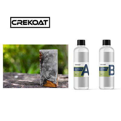 โรลล์โปร่งใส ใส Epoxy Resin ทนต่อการขีดข่วนเหลือง