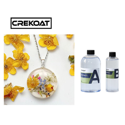 2 ส่วน อาหาร เกรด คริสตัลใส Casting Epoxy Art ธ อร์ซิน ไม่เผา