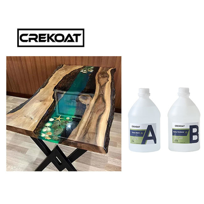 MSDS Deep Pour Epoxy Resin For River Tables Ultra Clear Casting Resin สารสกัดที่ระบายน้ําในแม่น้ํา