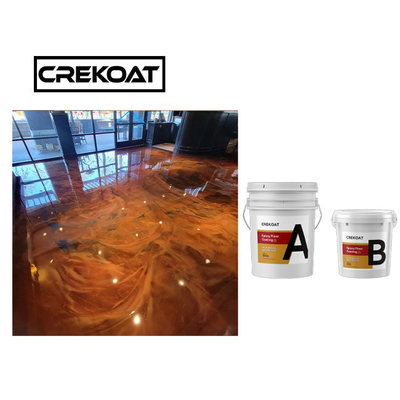ระบบการเคลือบพื้นด้วยสี Epoxy ผงผง Epoxy resin โลหะ