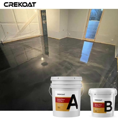 สีเหลืองดํา Epoxy ชั้นเคลือบ Anti slip สําหรับบ้าน