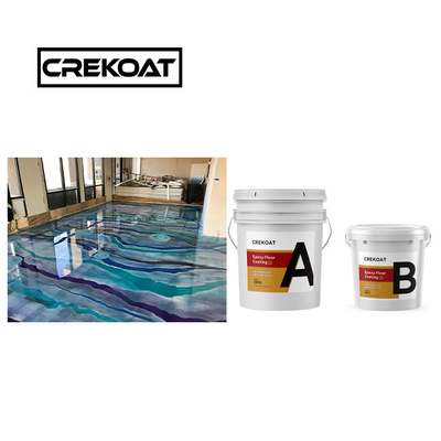 สีเคลือบพื้น Epoxy โลหะทนน้ําใส ไม่มีเทียบ