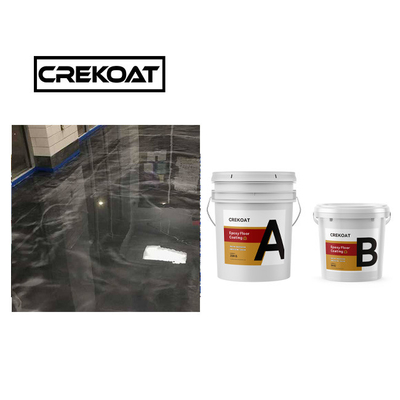 โรเลอร์ 100% ดินแข็ง Epoxy floor coating สามารถทําความสะอาดได้