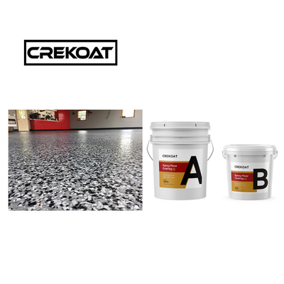 ลด VOC การตกแต่ง Epoxy Resin พื้นเคลือบ 3mm สร้างสูง