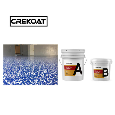 แผ่นสเปรย์ Flake Spray Epoxy Resin พื้นเคลือบ