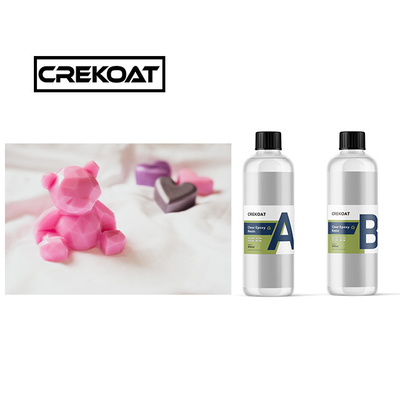 เครื่องประดับ ทําศูนย์ VOC Epoxy Resin ศิลปะ Self-leveling Epoxy ชัดเจน
