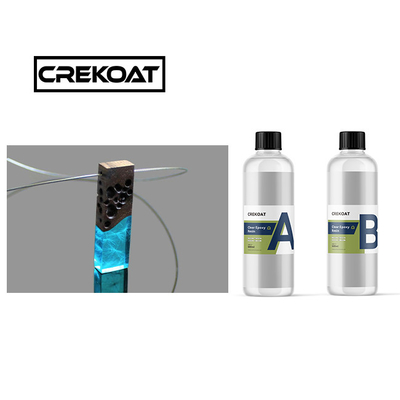ความชัดเจน UV ทันคง สะอาด Epoxy Resin ไม่กลิ่น ไม่มี VOC สําหรับโต๊ะ casting