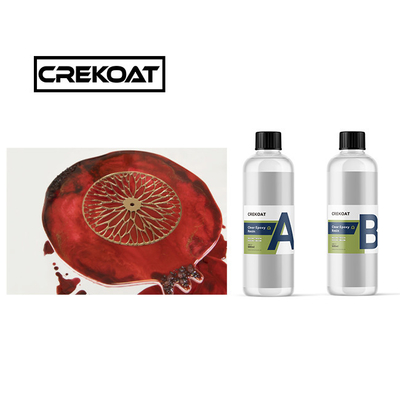 ความชัดเจน UV ทันคง สะอาด Epoxy Resin ไม่กลิ่น ไม่มี VOC สําหรับโต๊ะ casting