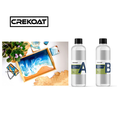 สารพัดเหลวใส สารพัด Epoxy แข็งแรงต่อต้านรอยขีดข่วนสูง Epoxy Resin
