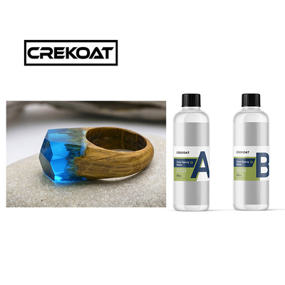 ยากใส Epoxy Resin ฟรี VOC ไม่เป็นพิษสําหรับเครื่องประดับ การทําศิลปะ