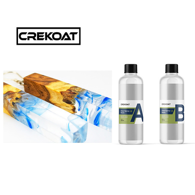กลิ่นต่ํา ทนต่อ UV ใส ธ อร์ Epoxy โคสติ้ง สีสว่างสูง ฟรี Bubble