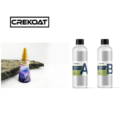 ความชัดเจน UV ทันคง สะอาด Epoxy Resin ไม่กลิ่น ไม่มี VOC สําหรับโต๊ะ casting