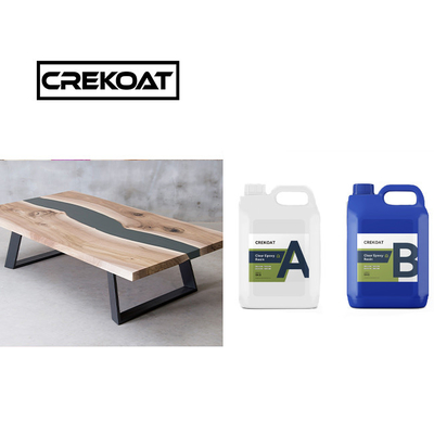 ใส ไม้ลึก ทา ธ อร์ Epoxy ทนทาน UV กลมลึก ยาวนาน