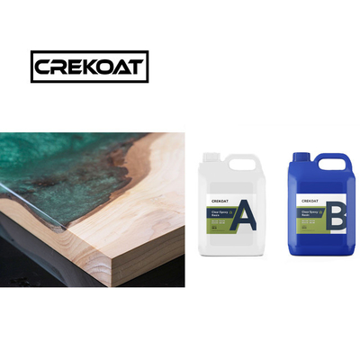 Stick สองส่วนประกอบ Deep Pour Epoxy Resin 100% ดินแข็ง Ultra Clear