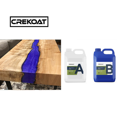 Brush Crystal Clear Table Top Epoxy Resin Hardener 2 ส่วน ทนต่อแรงกระแทก