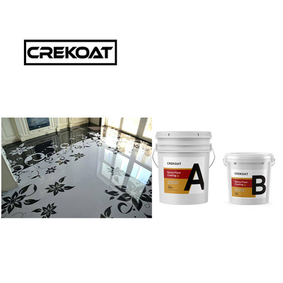 คริสตัล กันน้ํา Epoxy Resin พื้นเคลือบ