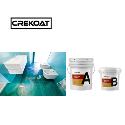 คริสตัล กันน้ํา Epoxy Resin พื้นเคลือบ
