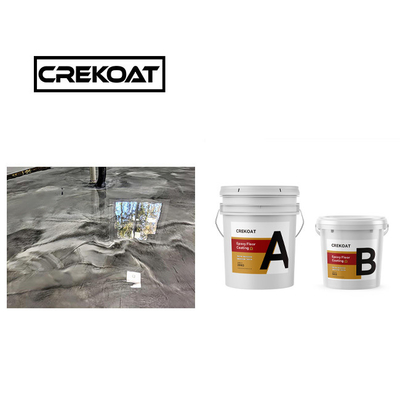 การเคลือบสีพื้นแบบโลหะ Epoxy สีพื้นแบบโลหะ Epoxy ที่ทนต่อการบด