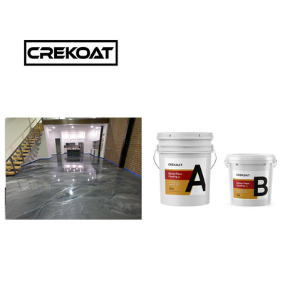โรเลอร์ 100% ดินแข็ง Epoxy floor coating สามารถทําความสะอาดได้