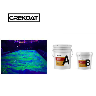 โรเลอร์ 100% ดินแข็ง Epoxy floor coating สามารถทําความสะอาดได้