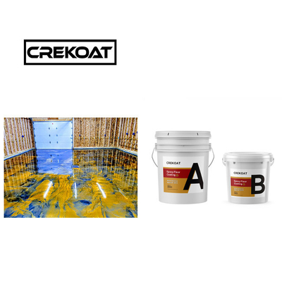 โต๊ะทํางานที่ไม่มีคู่แข่ง โลหะ Epoxy Floor Coating Zero VOC สร้างสูง