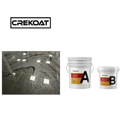 สารสีสองส่วนประกอบ Epoxy Paint ไม่มีสาย Epoxy Floor Paint Roller สามารถทําความสะอาดได้