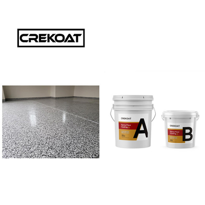 โรลเลอร์ Polyaspartic floor coating ทนทานการสกัด 100% Solids Epoxy Coating 3mm