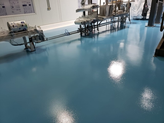 Topcoat Industrial Polyurethane Floor Coating Semi Gloss สีพื้นกันน้ํา