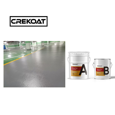 เครื่องทําความแข็ง อุตสาหกรรม Epoxy พื้นเคลือบการติดต่อสีพื้นยาวนาน 3 มม