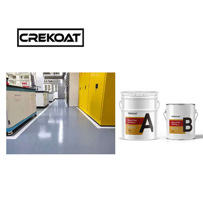 WB ผิวพื้น Epoxy ที่กระจายน้ํา / สีกันความชื้น ทนต่อสารเคมี
