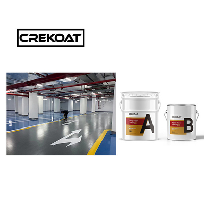 เครื่องทําความแข็ง อุตสาหกรรม Epoxy พื้นเคลือบการติดต่อสีพื้นยาวนาน 3 มม