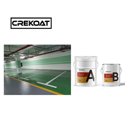 เครื่องทําความแข็ง อุตสาหกรรม Epoxy พื้นเคลือบการติดต่อสีพื้นยาวนาน 3 มม
