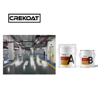 เครื่องทําความแข็ง อุตสาหกรรม Epoxy พื้นเคลือบการติดต่อสีพื้นยาวนาน 3 มม