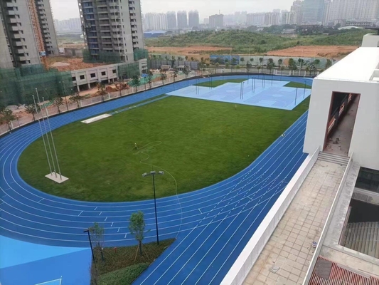 การเคลือบพื้นกีฬาจากยางเหลวแบบไร้สาย EPDM Rebound Anti Slip