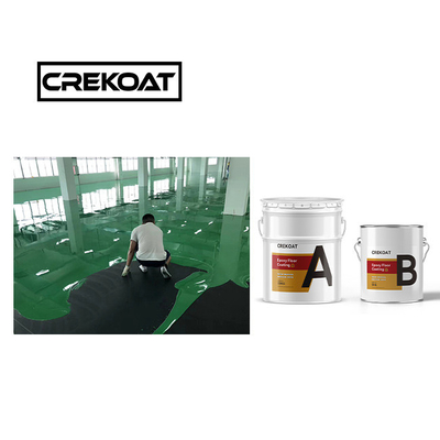 สีพื้นทนการกวาดที่สว่าง สีพื้น Epoxy ชัดเจน 3 มม