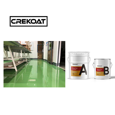 สีพื้นทนการกวาดที่สว่าง สีพื้น Epoxy ชัดเจน 3 มม