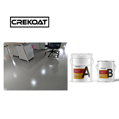 สีพื้น epoxy สีผงเหลวกระจ่างสูง สร้างด้วย TDS การรักษาเร็วสององค์ประกอบ