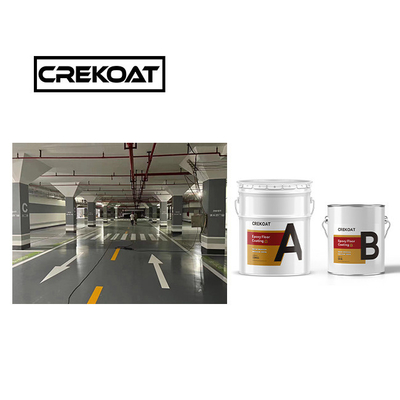 ลด VOC อุตสาหกรรม Epoxy Floor Coating เกรด 2 แพ็ค Epoxy Floor Paint ไม่มีสาย