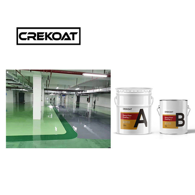 ความเห็น สีเทาสีพื้น Epoxy ท่วมชั้นบนเคลือบคอนกรีต ความแข็งแรง