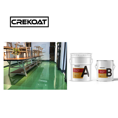 สีพื้น Epoxy กระจ่าง 3 มม สเปรย์ Epoxy Top Coat สําหรับพื้นที่ที่มีการจราจรสูง