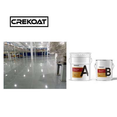 สีพื้น Epoxy กระจ่าง 3 มม สเปรย์ Epoxy Top Coat สําหรับพื้นที่ที่มีการจราจรสูง