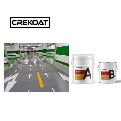 WB ผิวพื้น Epoxy ที่กระจายน้ํา / สีกันความชื้น ทนต่อสารเคมี