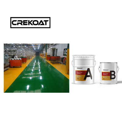 WB ผิวพื้น Epoxy ที่กระจายน้ํา / สีกันความชื้น ทนต่อสารเคมี