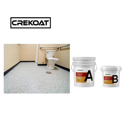 ลด VOC การตกแต่ง Epoxy Resin พื้นเคลือบ 3mm สร้างสูง