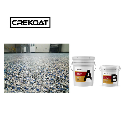 สีพื้น epoxy ประดับ Polyaspartic สีพื้น epoxy ผง
