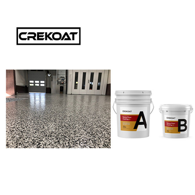 สีพื้น epoxy ประดับ Polyaspartic สีพื้น epoxy ผง