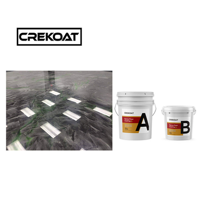 เนครูส สีสว่างสูง โลหะ Epoxy Floor Coating ความมั่นคงในลักษณะแปลก